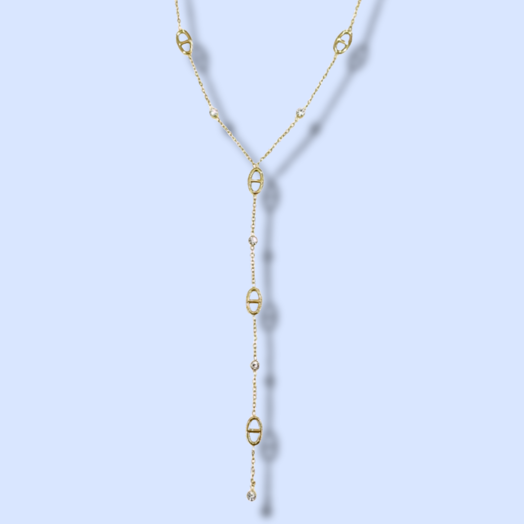 Collier Léa strass