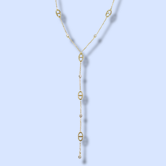 Collier Léa strass