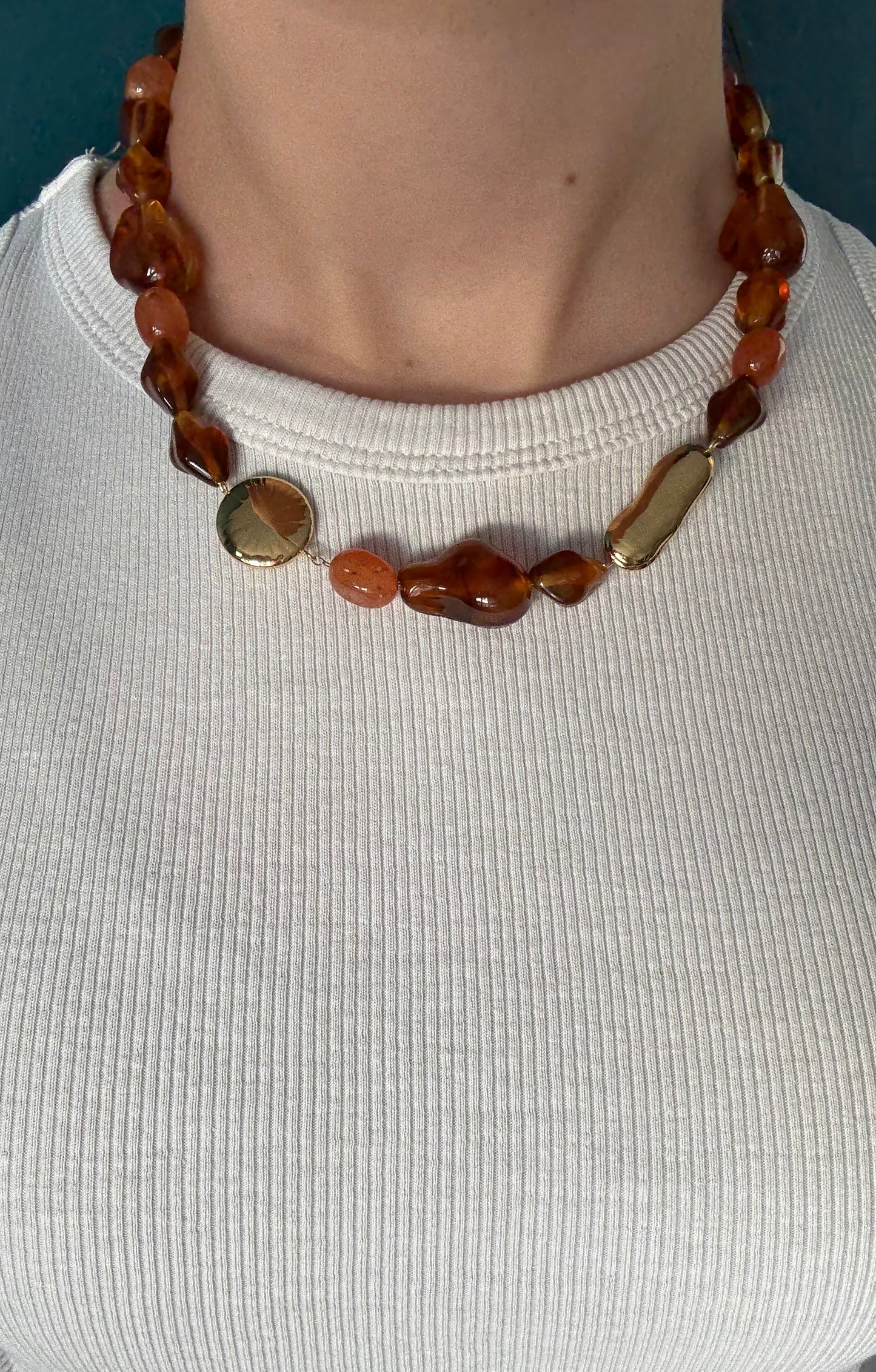 Collier Ocre