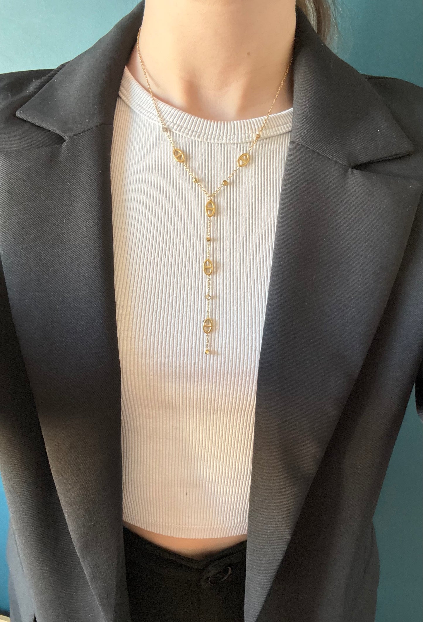 Collier Léa strass