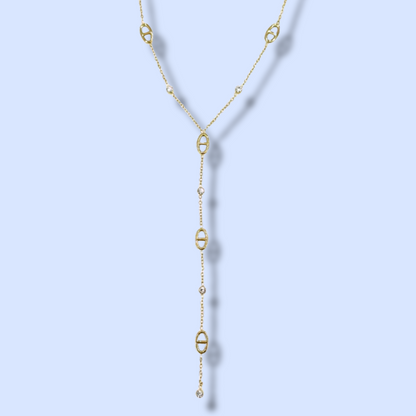 Collier Léa strass
