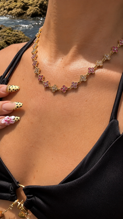 Collier Louise Rose